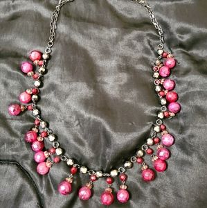 💥Purple beaded necklace💥